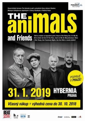 The Animals and Friends (UK) poprvé v Hybernii