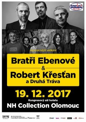 Bratři Ebenové & Robert Křesťan a Druhá tráva v Olomouci