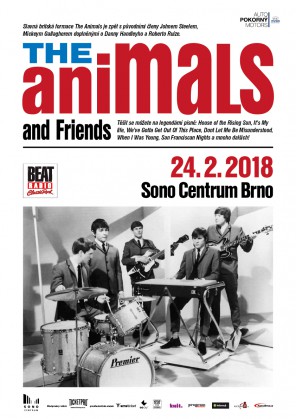 The Animals and Friends (UK) poprvé v Sono Centru