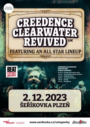 Creedence Clearwater Revived /UK/ 2023 Plzeň