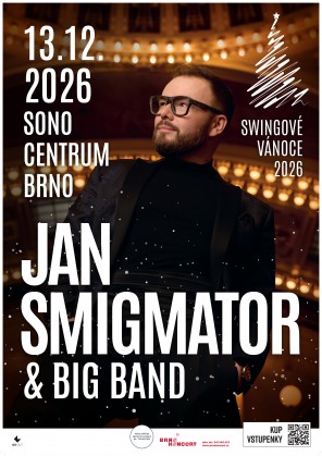 Swingové Vánoce 2026: Jan Smigmator & Big Band - Sono, Brno