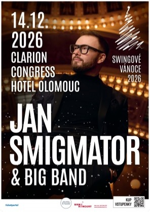 Swingové Vánoce 2026: Jan Smigmator & Big Band - Olomouc