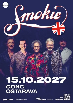 Smokie /UK/ - Multifunkční aula Gong, Ostrava 2027