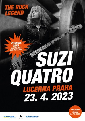 Suzi Quatro v Praze 2023